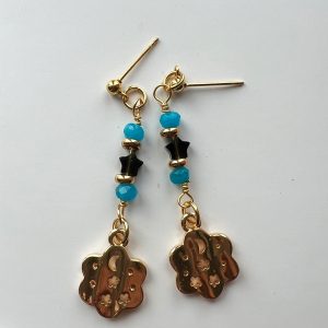 Midnight Garden Drop Earrings
