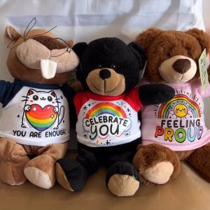 Stuffed Animals with Pride T-Shirts